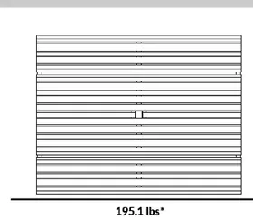Picnic Table with an Umbrella Hole dimensions