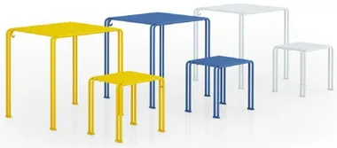 23.6” Tall Square Table