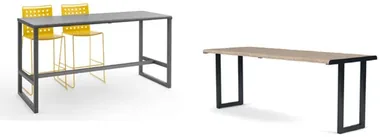 Rectangular Table (Note: Standalone or Connectable to Benches)